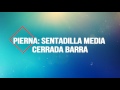 Pi40 Sentadilla media cerrada barra (Pierna)