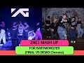 2ne1 mash up demo vs final choreo for babymonster  leejung demo choreo