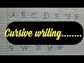 Cursive writing