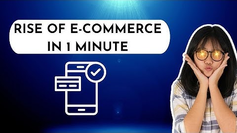 THE RISE OF E-COMMERCE IN 1 MINUTE | POWERPOINT PRESENTATION | FIVERR | #4