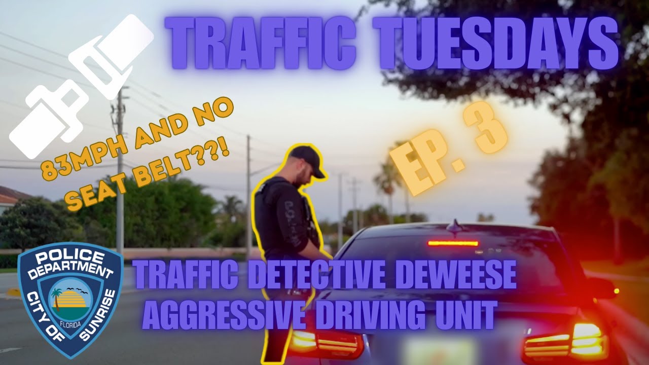 83 MPH with no seat belt? TRAFFIC TUESDAYS EP. 3