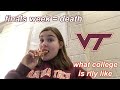 college students vlog a day in their life on exam week!