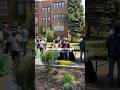 Obama Presidential Center Roadshow kickoff with community gardening on the South Side of Chicago