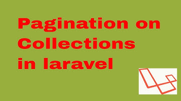 How to use paginate function on collection instances in laravel | Ujjwal Goyal