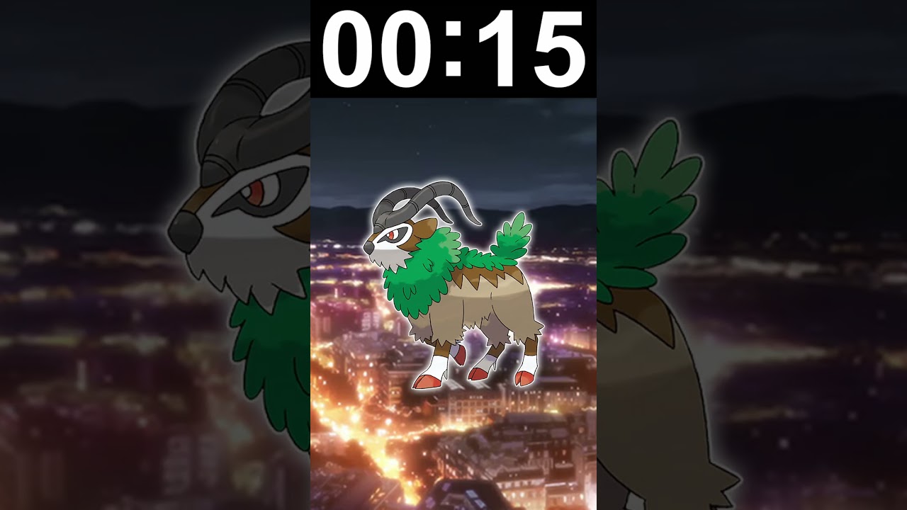 Can I Name ALL Kalos Pokemon In under 60 Seconds?! 