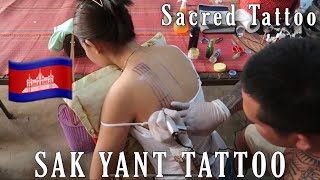 GETTING A SAK YANT TATTOO IN CAMBODIA | Krystina Sdoeung