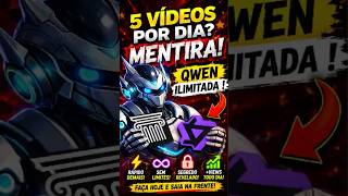 Como Gerar Vídeos na Qwen Grátis e Ilimitado !  #ia #iagratis  #inteligenciaartificial