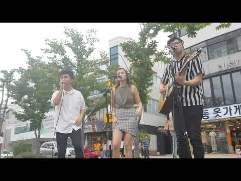 190720 Hubbabubbas 하바바바스 -  Shape Of You ( Ed Sheeran ) @ 연트럴파크 버스킹