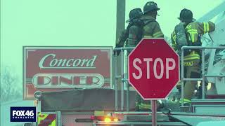 Concord community devastated after fire rips through popular diner