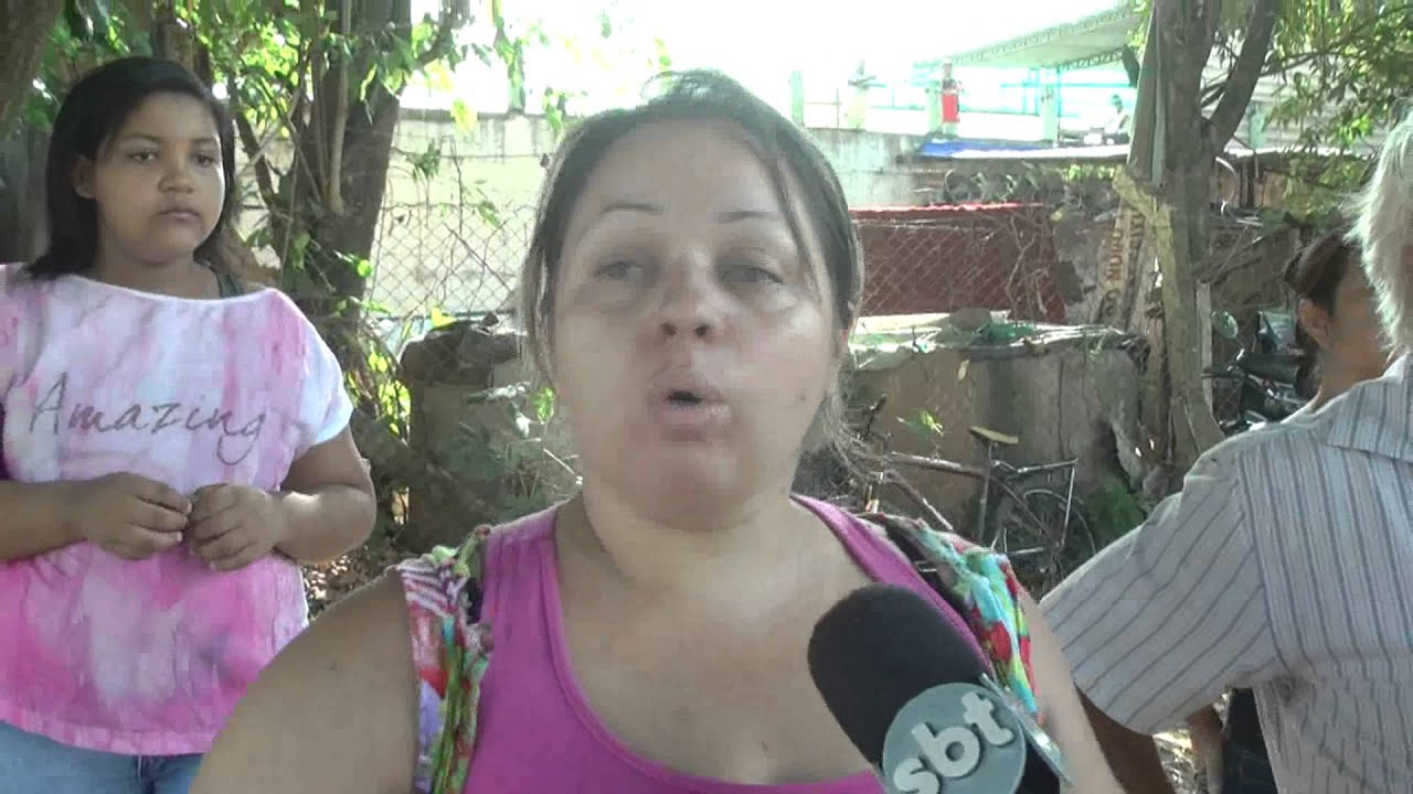 PROGRAMA SBT COMUNIDADE 21 03 2016 TENTATIVA DE INVASÃO DE ÁREA PUBLIA