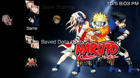 PSP Theme another naruto theme PSP-Themes.NET