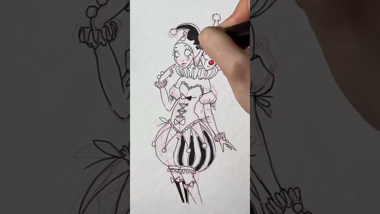 Day 02 of marchionette art challenge, prompt - split 