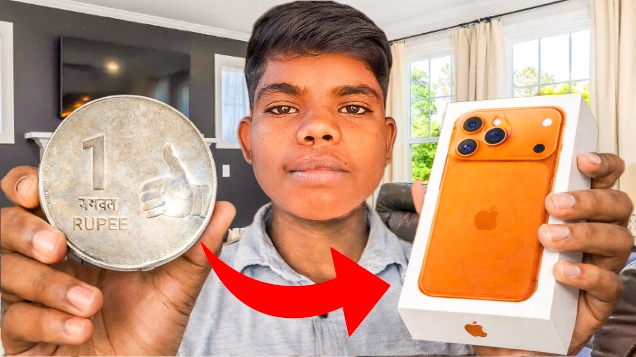 I Turned ₹1 Into an iPhone in 24 Hours! 😱