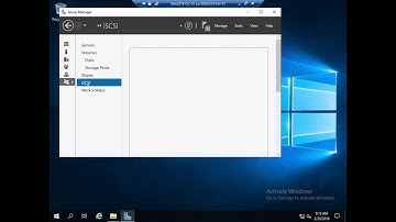 How to install iSCSI Target SAN on Windows Server 2019  for Failover Custering