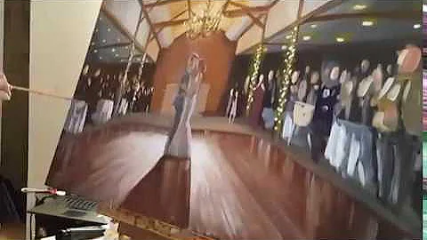 Live Event Painting - Steve and Ashley's Wedding S...