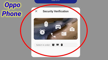 Oppo Account Security Verification Captcha Problem Solve