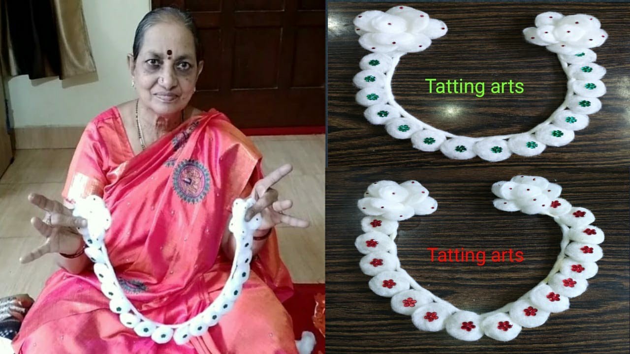 How to make cotton vastra mala for God| DIY Cotton kaasina haara| Cotton Garland| Gejje vastra|