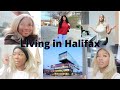 Living in halifax nova scotia canada vlog downtown photoshoot nigerian shawarma