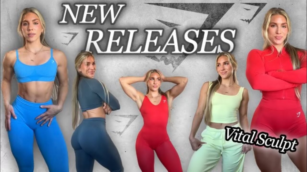 GYMSHARK NEW RELEASES | Vital Sculpt, Waffle, Everyday Seamless, Everything You Need To Know