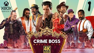 Crime Boss Rockay City XBOX SERIES X Прохождение #1 4K