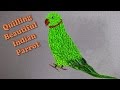 Paper Quilling;How to make a beautiful Parrot