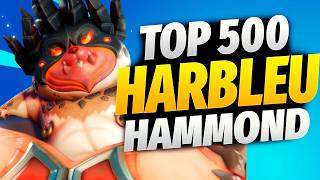 HARBLEU Shows What the BEST Hammond Looks Like! [Overwatch Season 2 Top 500]