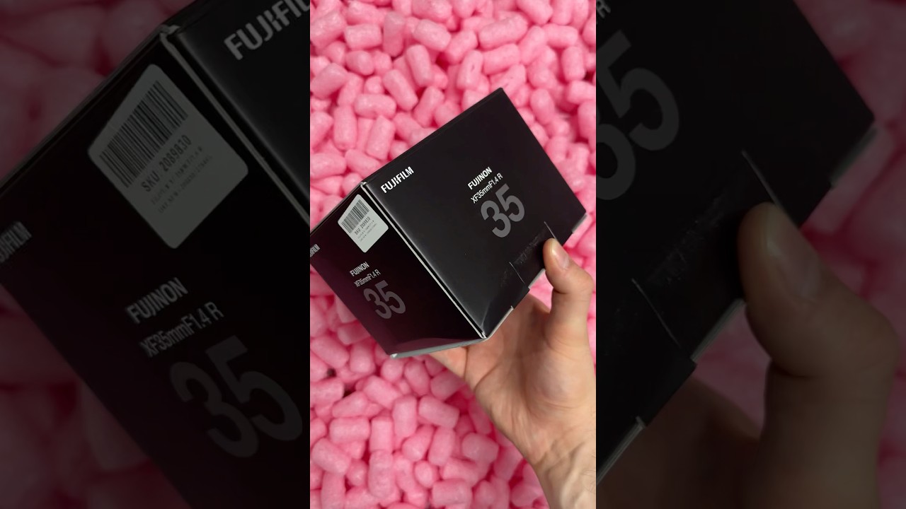 🎥 ASMR packing order + Fujifilm Fujinon XF 35mm F1.4 R Review — Video review, click xem trên YouTube
