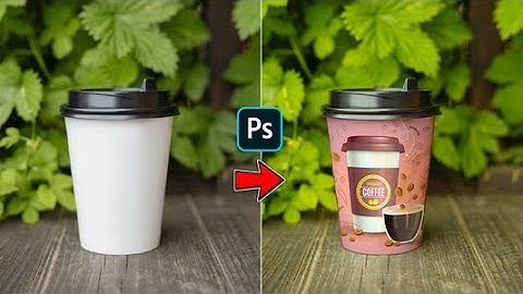 how make a coffee mockup in adobe photoshop || "creating a coffee mockup in adobe photoshop"