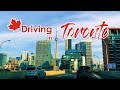 Driving in downtown toronto canada