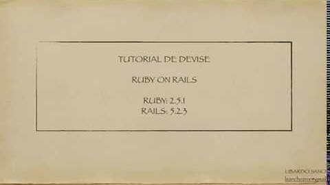 Rails 5 - Autenticación con gema devise: Video 10