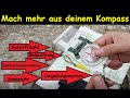 Wie kann man jeden Kompass einfach verbessern? Kann man einen Kompass "tunen"?