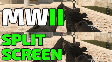 MW2 Split Screen Multiplayer + Co-op