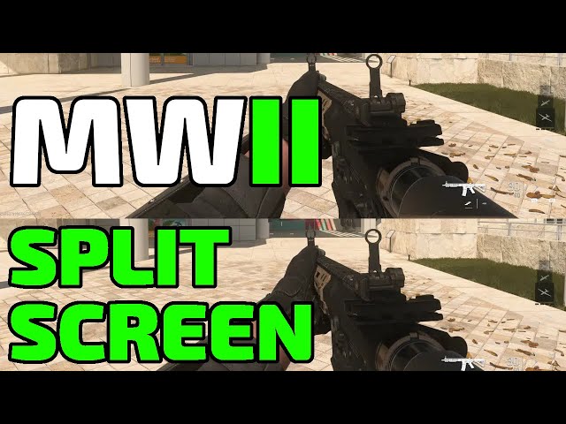 How to play Call of Duty: Modern Warfare 2 split screen co-op