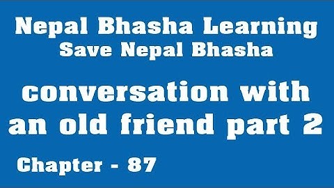 Learn Newari Language