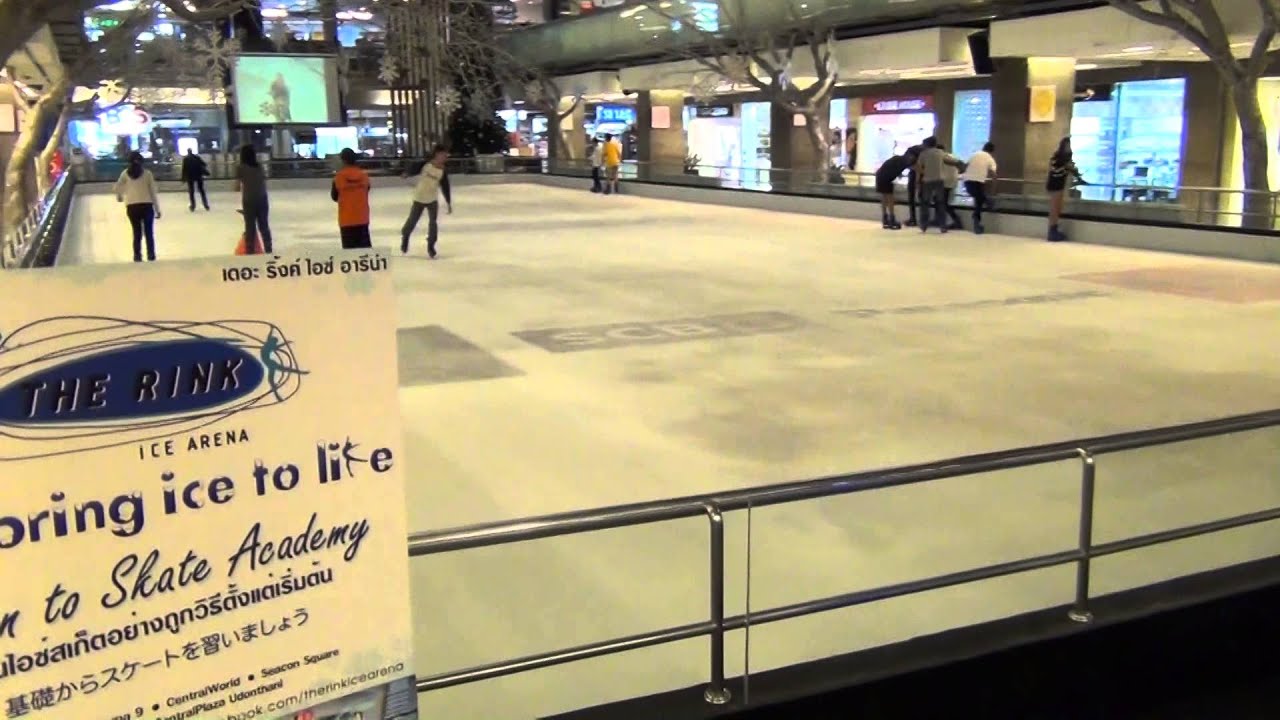 UnThai'd Ice Rink in Bangkok YouTube