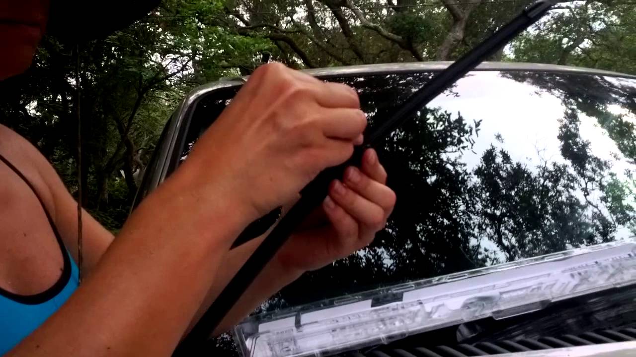 How To: Ford Explorer windshield wiper replacement - YouTube
