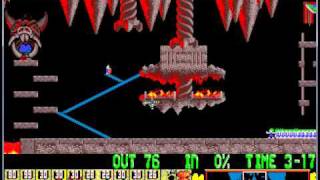 Lemmings - Lv28 Fun: If only they could fly