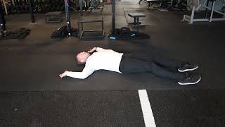 Supine Shoulder 90 90 Stretch