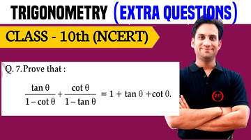 Prove that : tanθ/1-cotθ + cotθ/1-tanθ = 1+tanθ+cotθ.