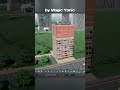 🤯Custom Brutalist Town Hall in Cities Skylines 2