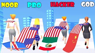 NOOB vs PRO vs HACKER vs GOD - Collect Flag! screenshot 5