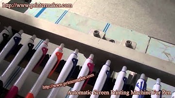 Pen Printing Machine,Automatic Screen Printing Machine for Pen