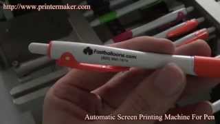 Pen Printing Machine,Automatic Screen Printing Machine for Pen
