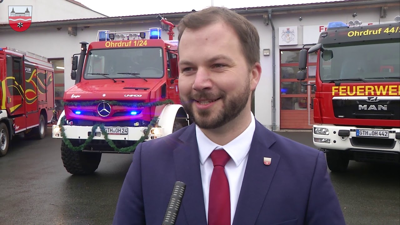 Übergabe des neuen TLF 4000