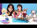 Barbie videoları! Sevcan ve Ümit Barbie evi dekorasyonu yapıyor!