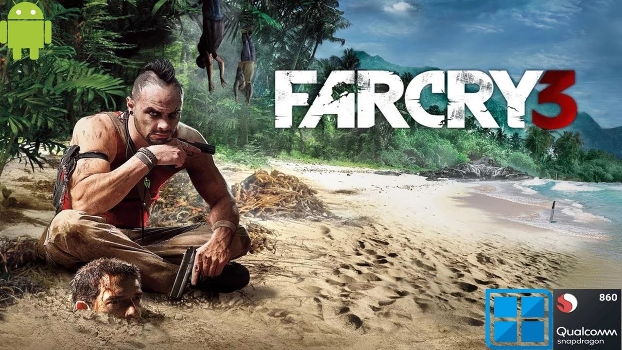 Far Cry 3 on Android, Winlator, snapdragon 860 YouTube
