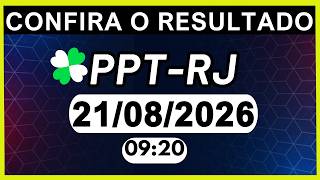 RESULTADO JB - PPT-RJ e LOOK-GO 09:20 | 21/08/2026