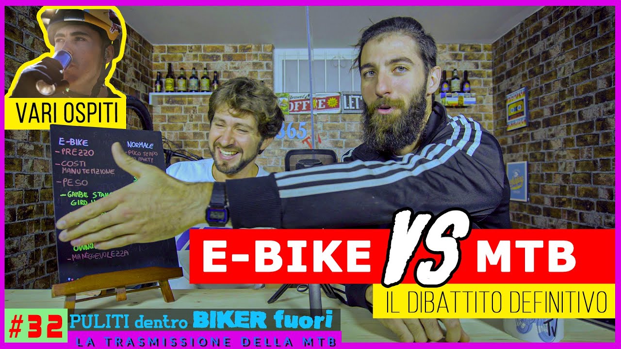 32 E-BIKE VS MUSCOLARE || Le bici ELETTRICHE sono MOTORINI! Risponde MARCO  AURELIO FONTANA - YouTube