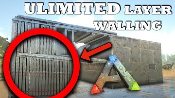 Ark: SE - Infinite Layered Walling | Annoying to Raid! PVP Building Tips