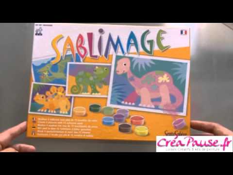 Tableau de Sable Sablimage - Tableau de sable Enfant 